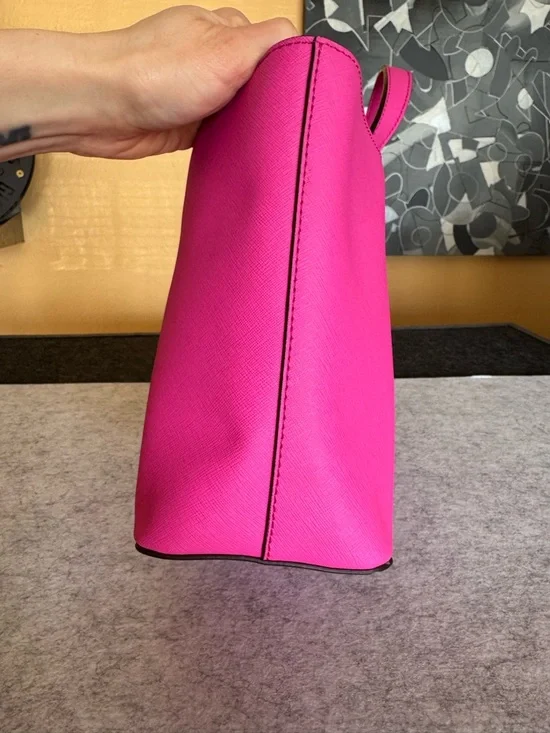Kate Spade Hot Pink Leather Tote - Picture 10 of 16